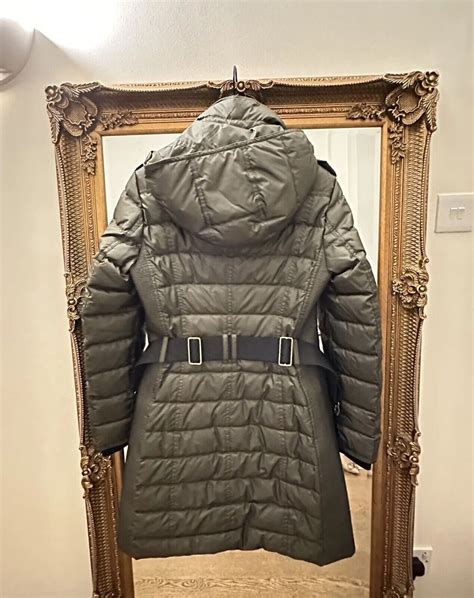 burberry abbeydale down coat|burberry cashmere cape coat.